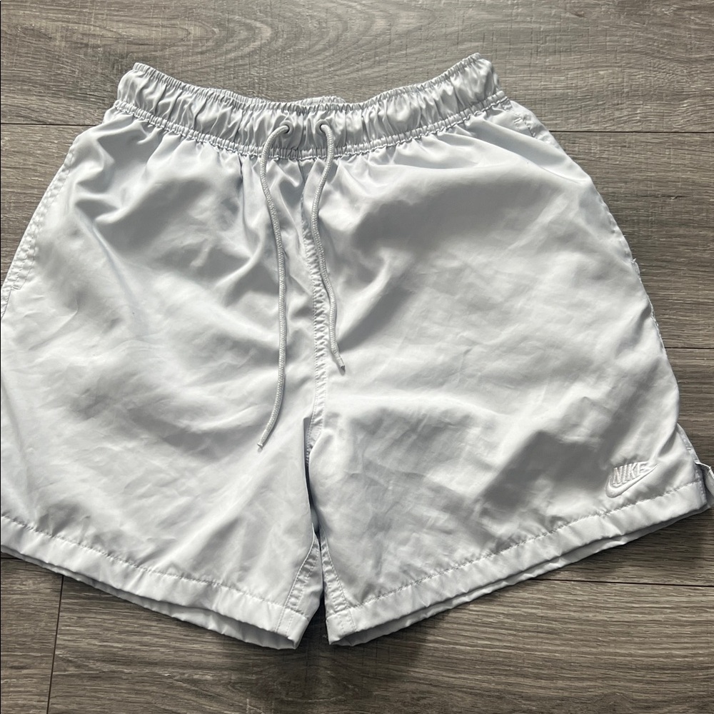 Nike Light Gray Sports Shorts